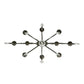 2nd Ave Lighting 48″L Celine Oval 10 LT Chandelier