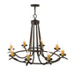 2nd Ave Lighting 48″L Octavia 8 LT Oblong Chandelier