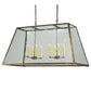 2nd Ave Lighting 48″L Ovation Oblong Pendant