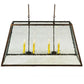 2nd Ave Lighting 48″L Ovation Oblong Pendant