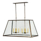 2nd Ave Lighting 48″L Ovation Oblong Pendant