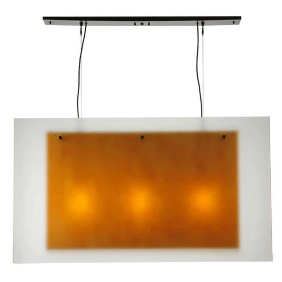 2nd Ave Lighting 48″L Quadrato Shadow Box Oblong Pendant