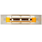 2nd Ave Lighting 48″L Quadrato Shadow Box Oblong Pendant