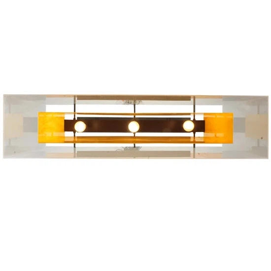 2nd Ave Lighting 48″L Quadrato Shadow Box Oblong Pendant
