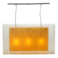 2nd Ave Lighting 48″L Quadrato Shadow Box Oblong Pendant
