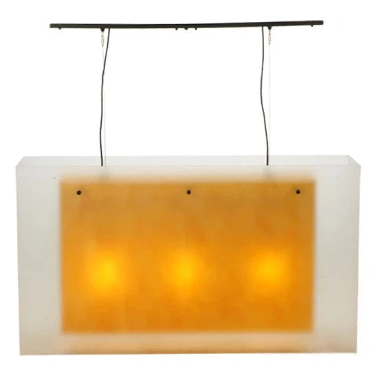 2nd Ave Lighting 48″L Quadrato Shadow Box Oblong Pendant