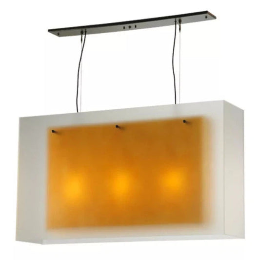 2nd Ave Lighting 48″L Quadrato Shadow Box Oblong Pendant