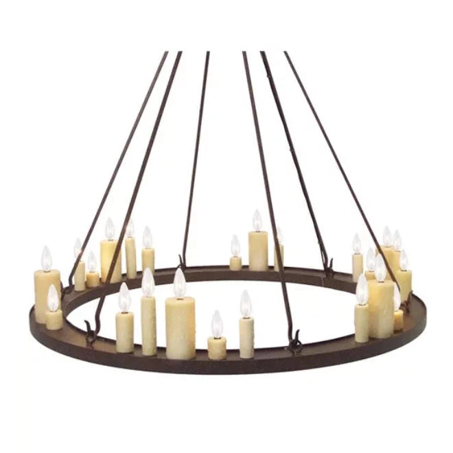 2nd Ave Lighting 49″ Wide Deina 24 Light Chandelier