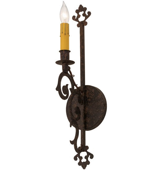 2nd Ave Lighting 5" Wide Wall Sconce in Coffee Bean Finish