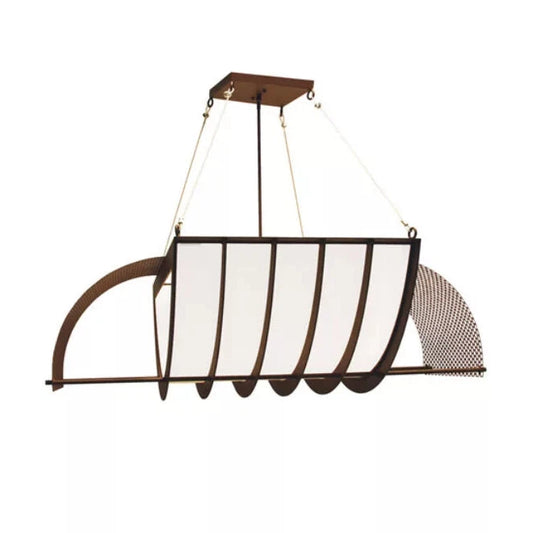 2nd Ave Lighting 50″ Long Nalda Inverted Pendant