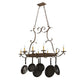 2nd Ave Lighting 53″L Laramie 8 LT Pot Rack