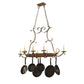 2nd Ave Lighting 53″L Laramie 8 LT Pot Rack