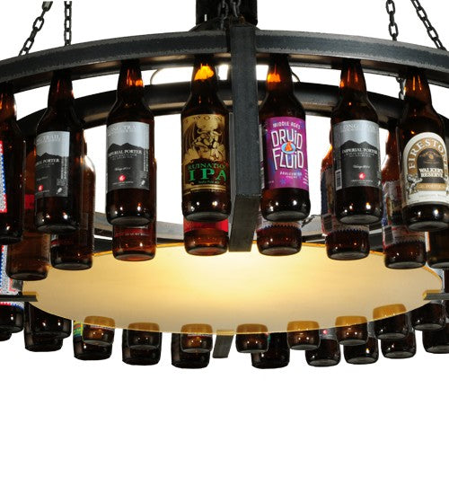 2nd Ave Lighting 54" Beer:30 Pendant in Antique Iron Gate Finish