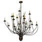 2nd Ave Lighting 54″ Sycamore 22 LT Chandelier