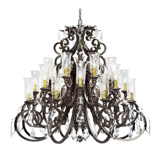 2nd Ave Lighting 54″ Wide Serratina Chandelier