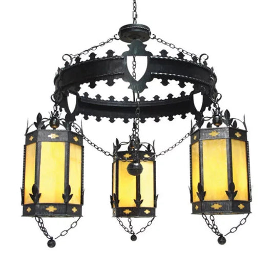 2nd Ave Lighting 54″ Wide Valhalla 3 Light Chandelier