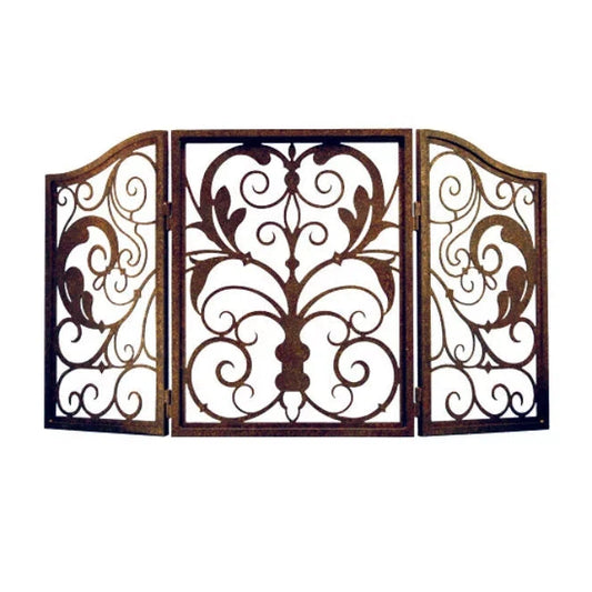 2nd Ave Lighting 54″ Wide Venetian Fireplace Screen
