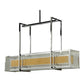 2nd Ave Lighting 54″L Quadrato Lange Oblong Pendant