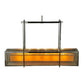 2nd Ave Lighting 54″L Quadrato Lange Oblong Pendant