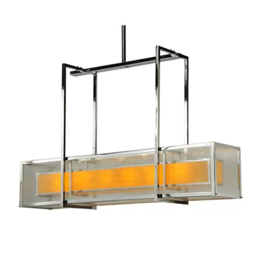 2nd Ave Lighting 54″L Quadrato Lange Oblong Pendant