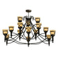 2nd Ave Lighting 58″ Wide Aspen 15 Light Chandelier