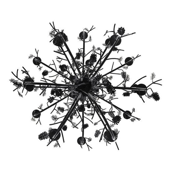 2nd Ave Lighting 60″ Pinecone 24 LT Chandelier