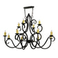 2nd Ave Lighting 60″ Wide Clayton 12 Light Chandelier