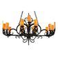 2nd Ave Lighting 60″L Kean 20 LT Chandelier