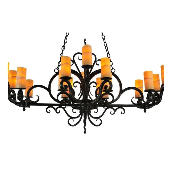 2nd Ave Lighting 60″L Kean 20 LT Chandelier