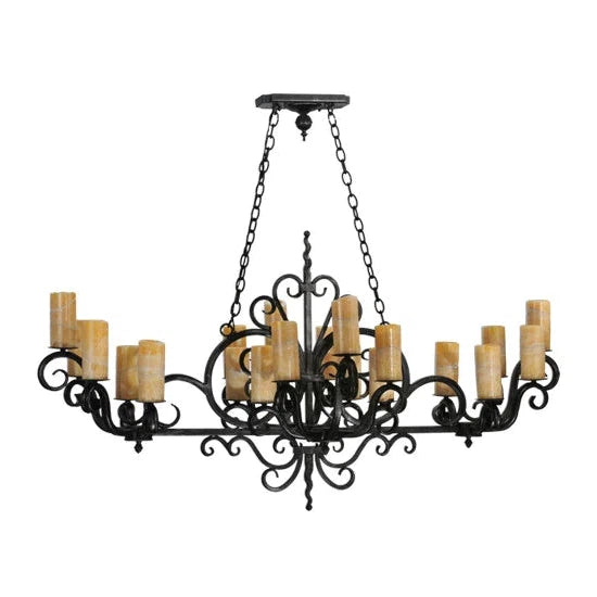 2nd Ave Lighting 60″L Kean 20 LT Chandelier