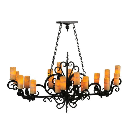 2nd Ave Lighting 60″L Kean 20 LT Chandelier