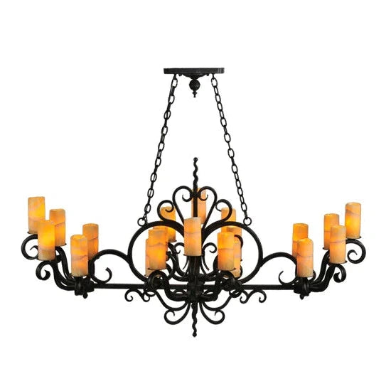 2nd Ave Lighting 60″L Kean 20 LT Chandelier
