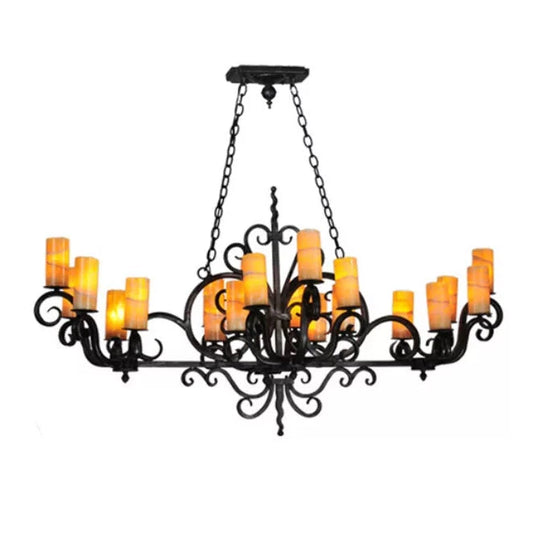 2nd Ave Lighting 60″L Kean 20 LT Chandelier