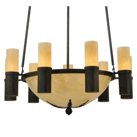 2nd Ave Lighting 61.5″ Bella Sala 9 Arm Chandelier