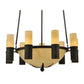 2nd Ave Lighting 61.5″ Bella Sala 9 Arm Chandelier