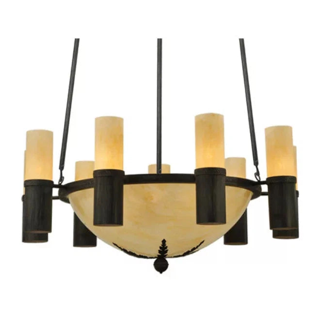 2nd Ave Lighting 61.5″ Bella Sala 9 Arm Chandelier