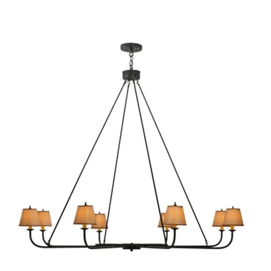 2nd Ave Lighting 62″ Brach Ring 8 LT Chandelier