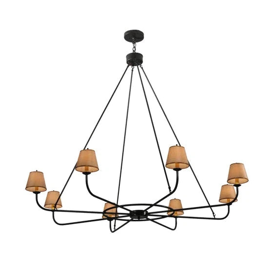 2nd Ave Lighting 62″ Brach Ring 8 LT Chandelier