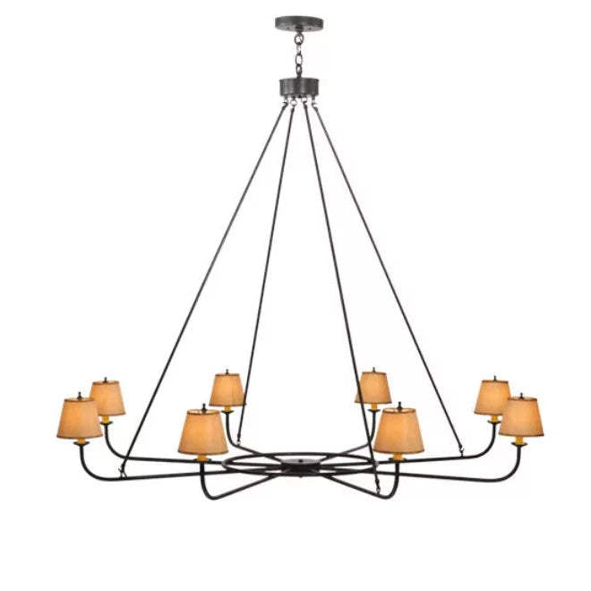 2nd Ave Lighting 62″ Brach Ring 8 LT Chandelier