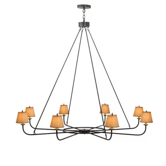 2nd Ave Lighting 62″ Brach Ring 8 LT Chandelier