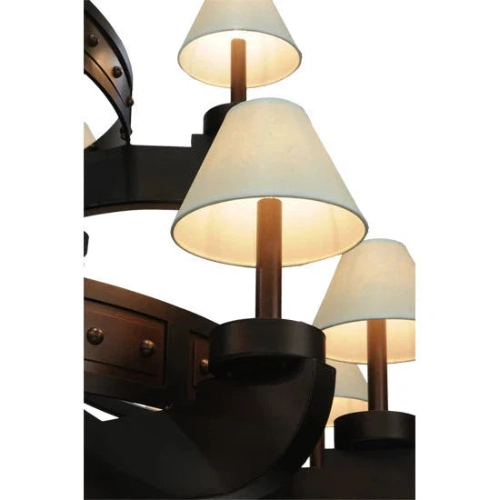 2nd Ave Lighting 62″ Castilla 3 Tier Chandelier