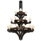 2nd Ave Lighting 62″ Castilla 3 Tier Chandelier