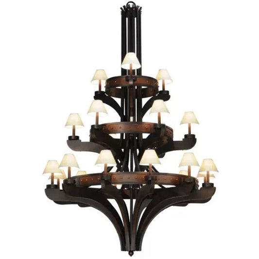 2nd Ave Lighting 62″ Castilla 3 Tier Chandelier