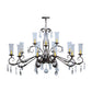 2nd Ave Lighting 62″ Long Windsor 14 Light Oblong Chandelier