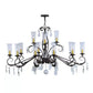 2nd Ave Lighting 62″ Long Windsor 14 Light Oblong Chandelier