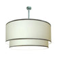 2nd Ave Lighting 72″ Cilindro 2 Tier Textrene Pendant