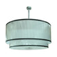 2nd Ave Lighting 72″ Cilindro 2 Tier Textrene Pendant