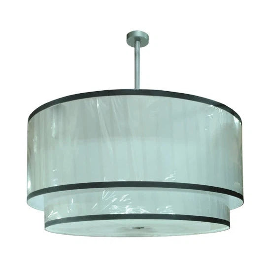 2nd Ave Lighting 72″ Cilindro 2 Tier Textrene Pendant