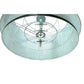 2nd Ave Lighting 72″ Cilindro 2 Tier Textrene Pendant