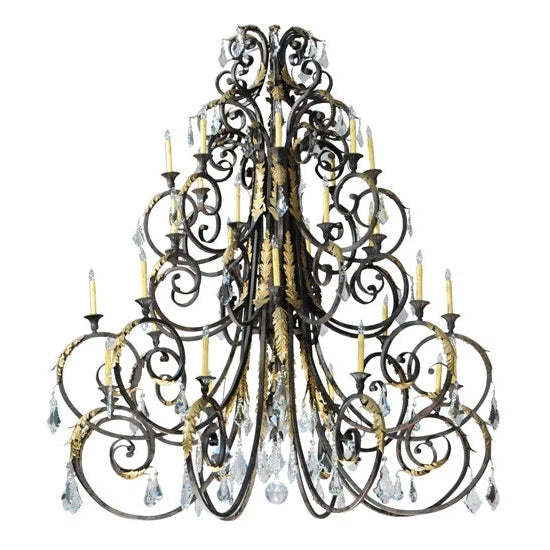 2nd Ave Lighting 72″ Serratina 32 LT Chandelier